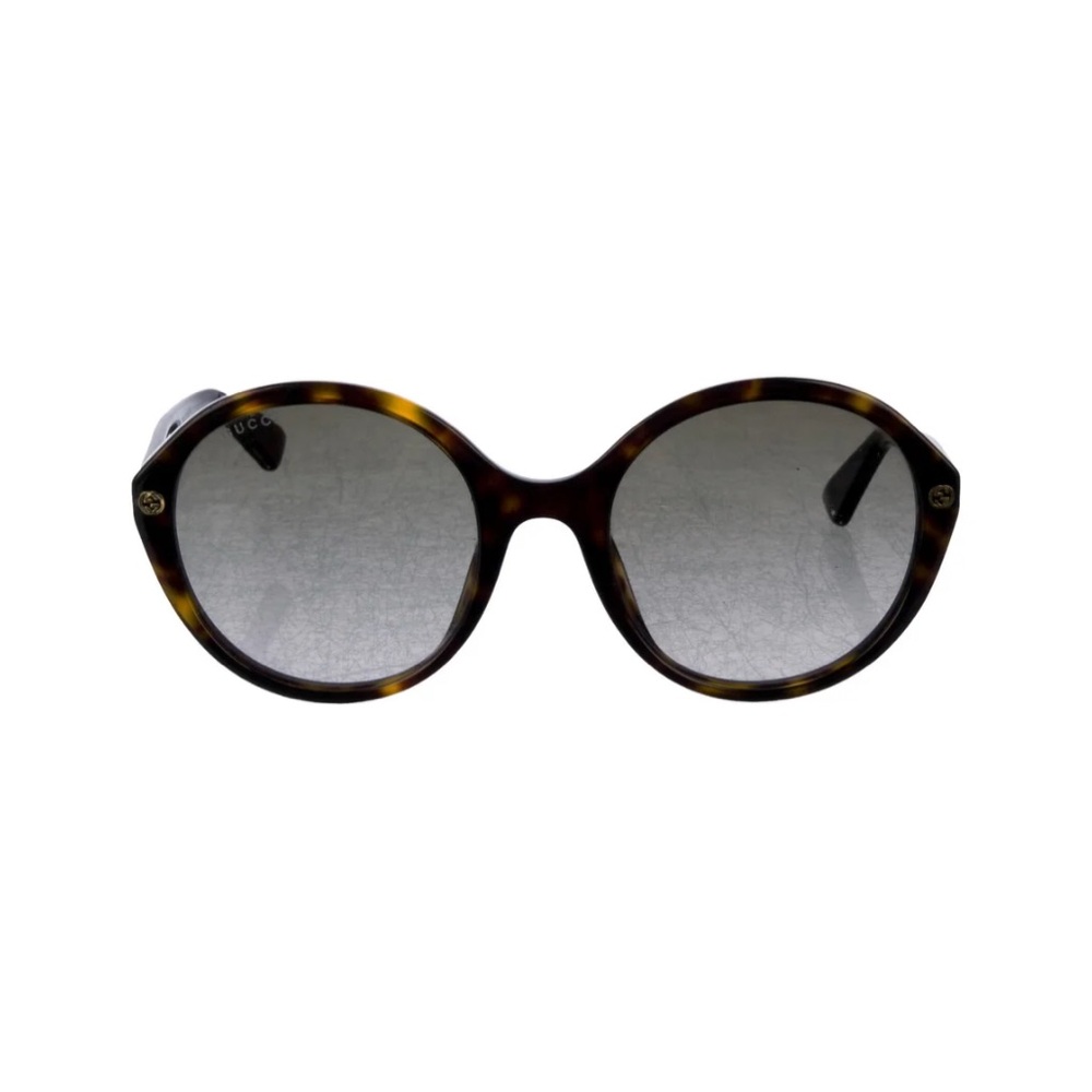 GUCCI
Tortoise Shell Round GG Sunglasses- GG0023S